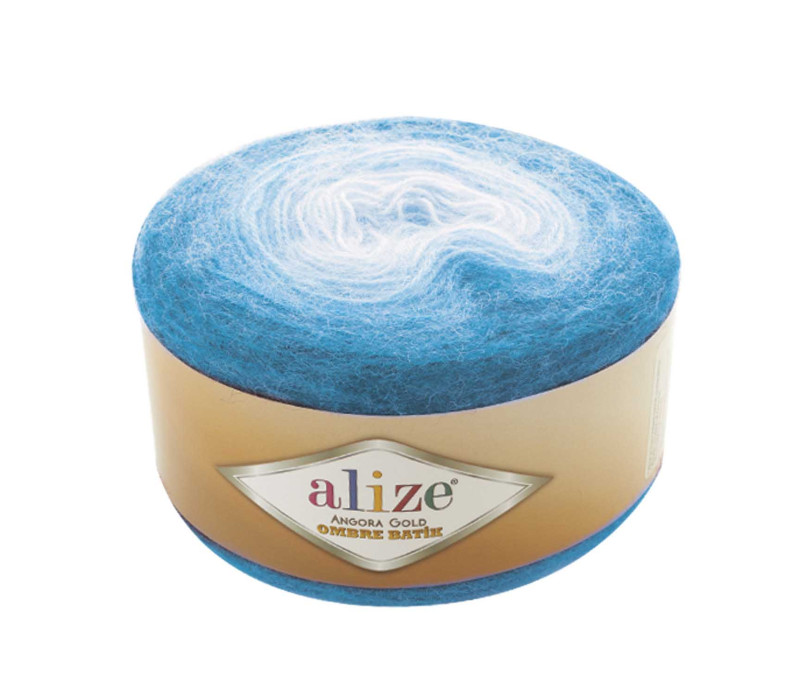 Пряжа Alize Angora Gold Ombre Batik 7245