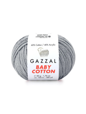 Пряжа Gazzal BabyCotton 25 цвет 3430