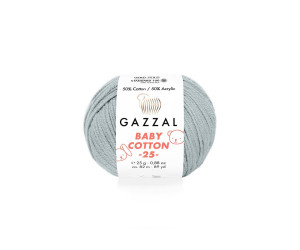 Пряжа Gazzal BabyCotton 25 цвет 3430