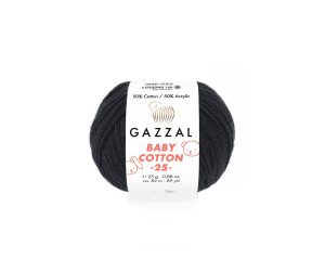 Пряжа Gazzal BabyCotton 25 цвет 3433