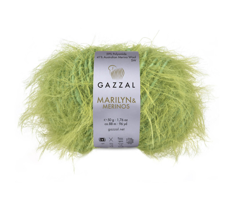 Пряжа Gazzal Marilyn&Merinos 8259 Пряжа Gazzal Marilyn&Merinos 8259