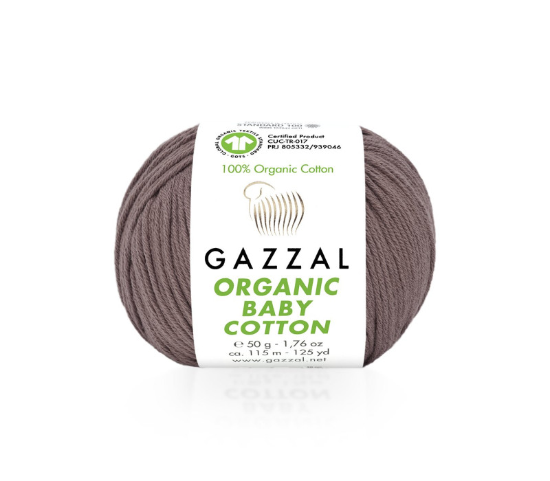 Пряжа Gazzal Organic Baby Cotton 433 Пряжа Gazzal Organic Baby Cotton 433