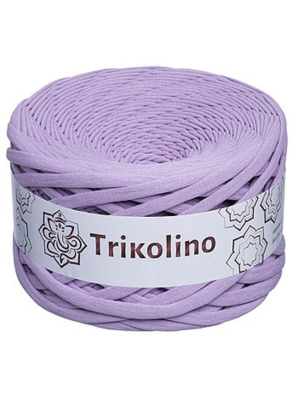 Пряжа трикотажная 7-9 мм "Trikolino" 100м. Глициния