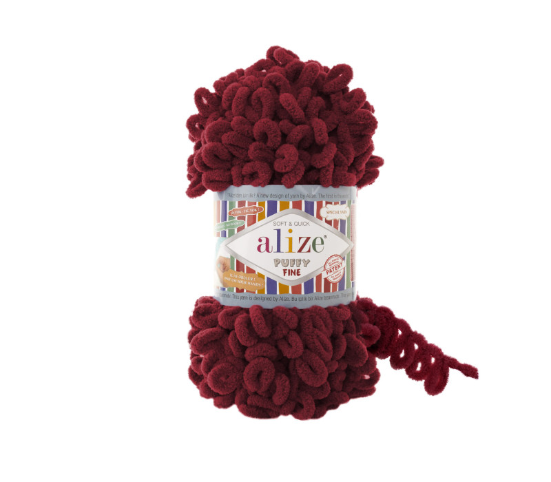 Пряжа Alize Puffy Fine 107 Пряжа Alize Puffy Fine 107