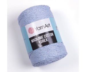 Пряжа YarnArt Macrame Cotton lurex 729
