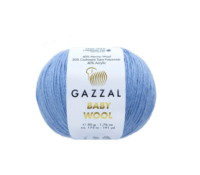 Пряжа Gazzal Baby Wool 813 Пряжа Gazzal Baby Wool 813