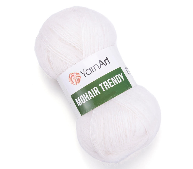 Пряжа YarnArt Mohair Trendy 101 Пряжа YarnArt Mohair Trendy 101