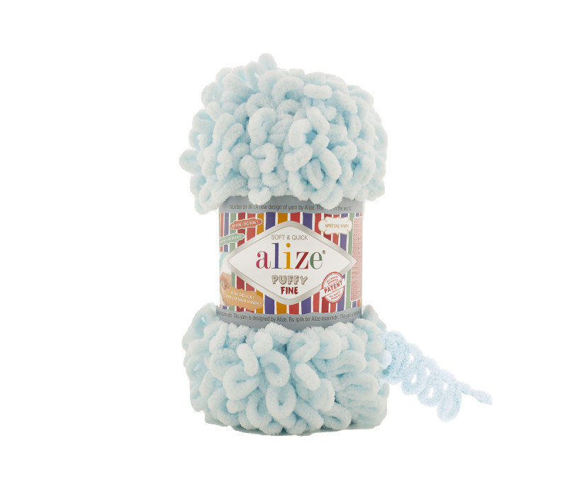 Пряжа Alize Puffy Fine 522 Пряжа Alize Puffy Fine 522