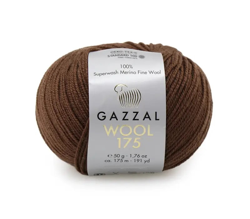 Пряжа Gazzal Wool 175 309