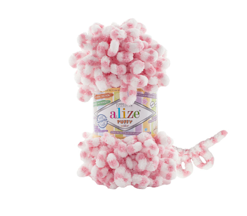 Пряжа Alize Puffy Color 6494 Пряжа Alize Puffy Color 6494