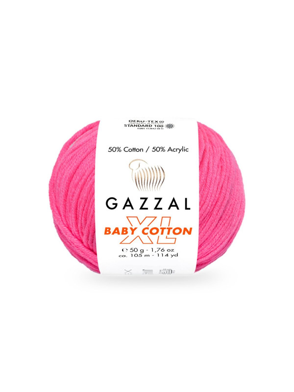 Пряжа Gazzal BabyCotton XL 3461