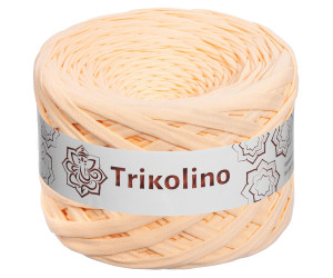 Пряжа трикотажная 7-9 мм "Trikolino" 100м. Абрикос