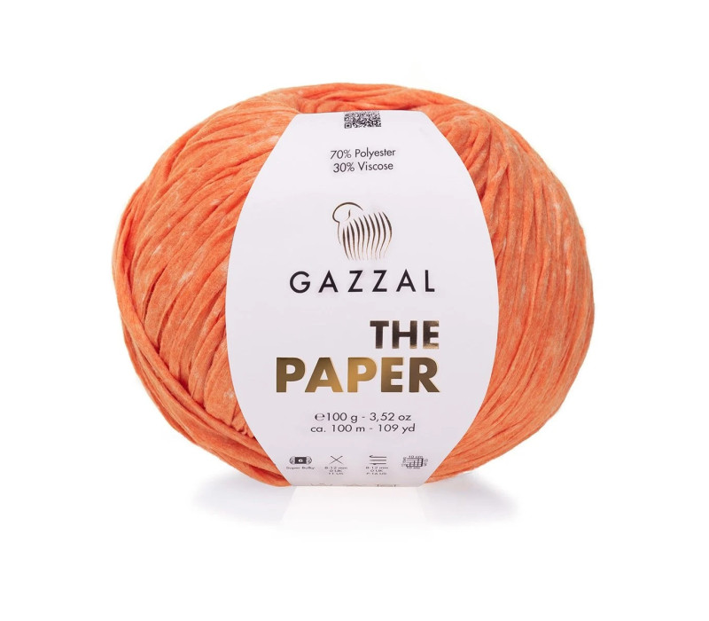 Пряжа Gazzal The Paper 3958 Пряжа Gazzal The Paper 3958