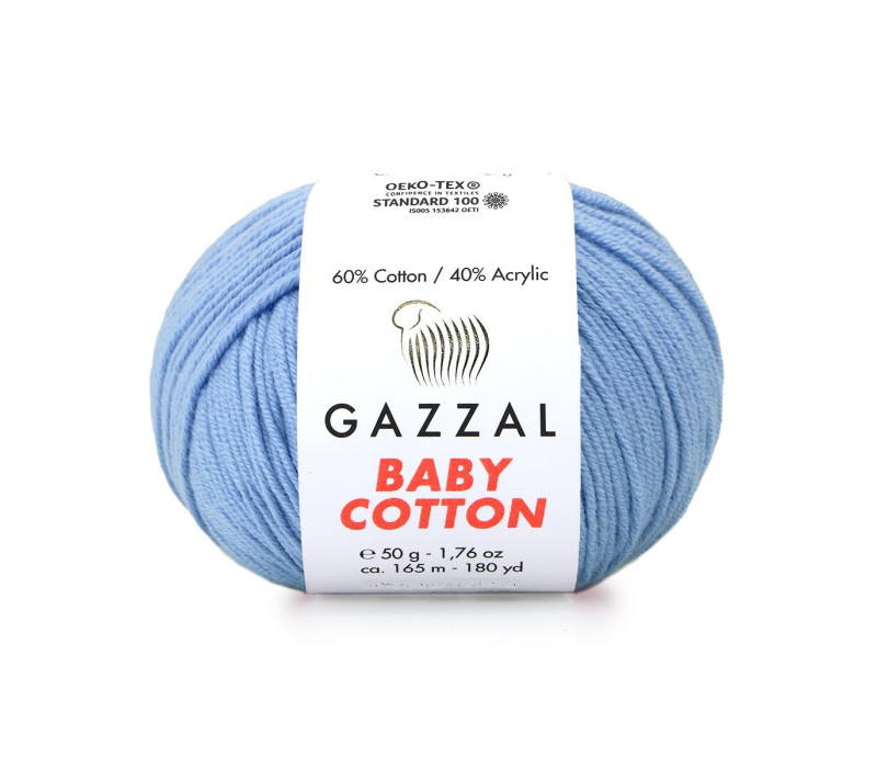 Пряжа Gazzal BabyCotton 3423