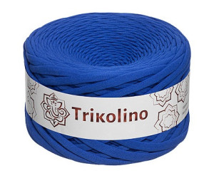 Пряжа трикотажная 7-9 мм "Trikolino" 100м. Синий электрик 300773