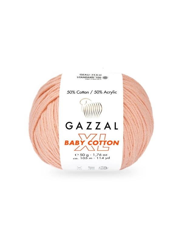 Пряжа Gazzal BabyCotton XL 3412