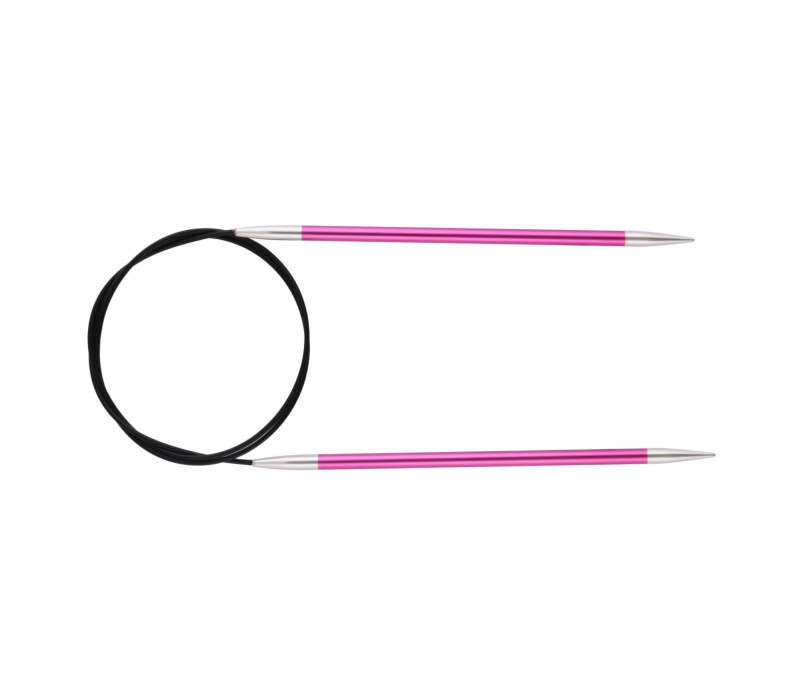 Спиці кругові 5мм 150см Zing KnitPro 47211 Спиці кругові 5мм 150см Zing KnitPro 47211