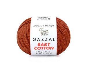 Пряжа Gazzal BabyCotton 3453