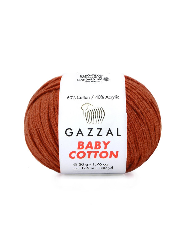 Пряжа Gazzal BabyCotton 3453