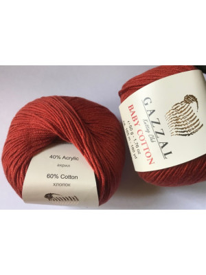 Пряжа Gazzal BabyCotton 3453