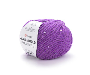 Пряжа Yarnart Alpaca Gold Paillettes 9308