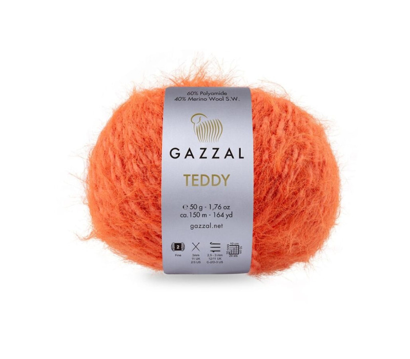 Пряжа Gazzal Teddy 6545 Пряжа Gazzal Teddy 6545