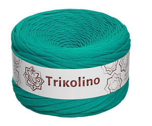 Пряжа трикотажная 7-9 мм "Trikolino" 100м. Малахит