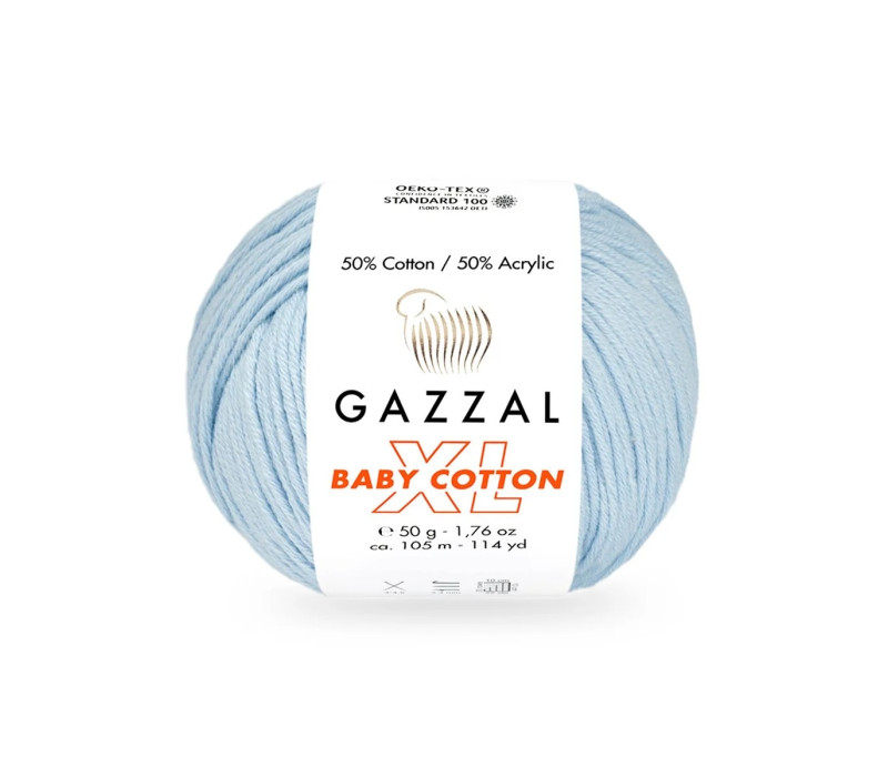 Пряжа Gazzal BabyCotton XL 3429