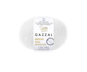 Пряжа Gazzal Super Kid Mohair 64439
