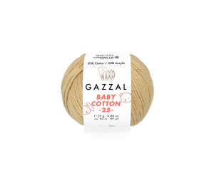 Пряжа Gazzal BabyCotton 25 цвет 3424