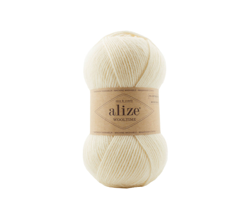 Пряжа Alize Wooltime 01 Пряжа Alize Wooltime 01