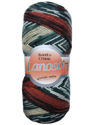 Пряжа Lanoso Bonito Ethnic 1203