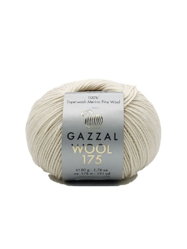 Пряжа Gazzal Wool 175 340