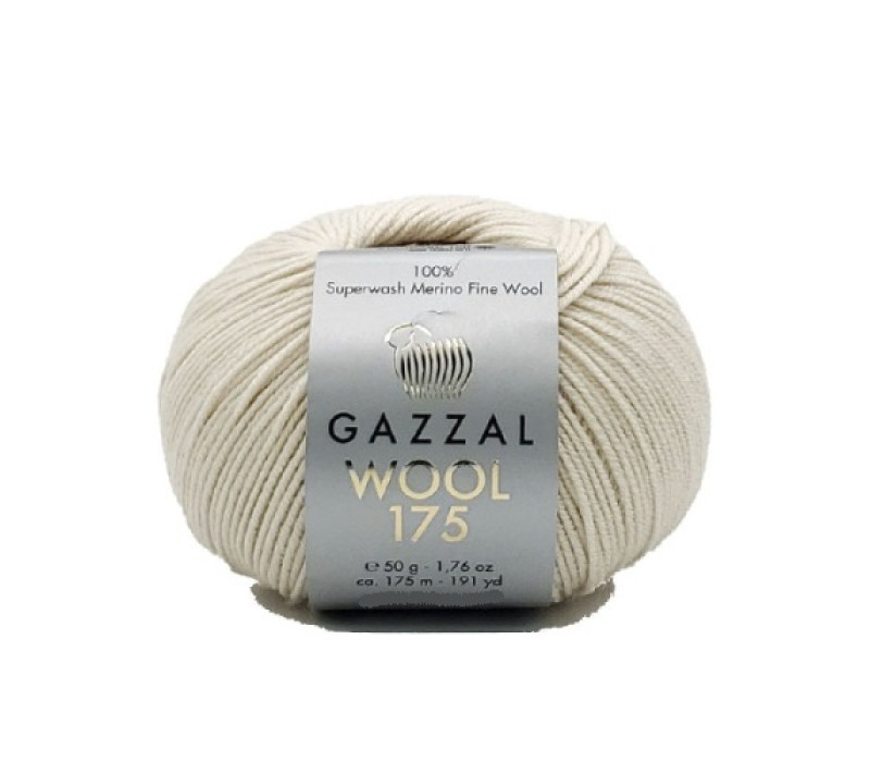 Пряжа Gazzal Wool 175 340 Пряжа Gazzal Wool 175 340