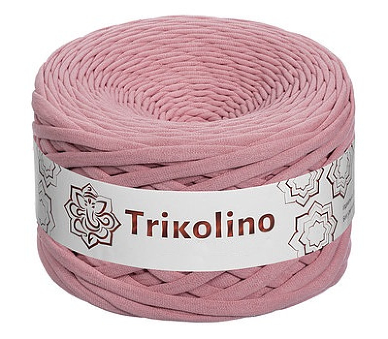 Пряжа трикотажная 7-9 мм "Trikolino" 100м. Румяна