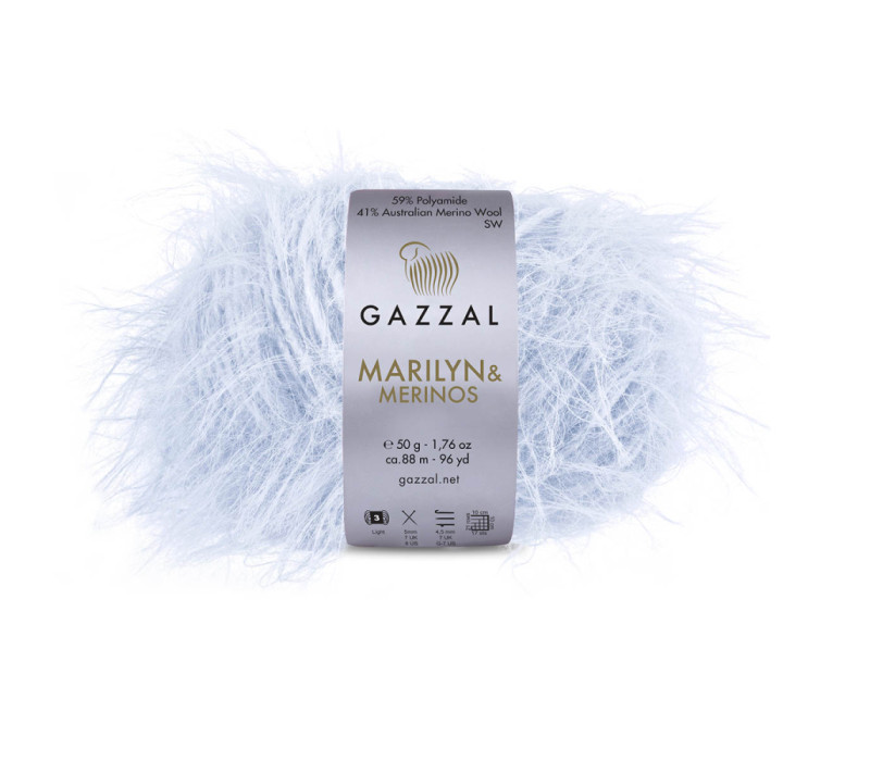 Пряжа Gazzal Marilyn&Merinos 8253 Пряжа Gazzal Marilyn&Merinos 8253