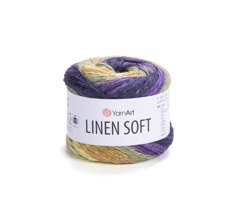 Пряжа YarnArt Linen Soft 7410