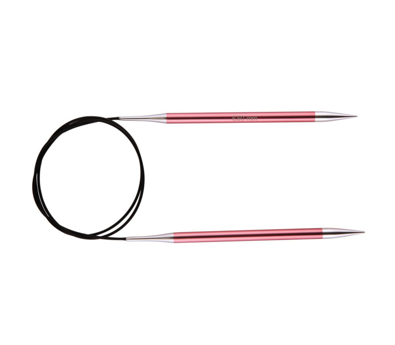 Спиці кругові 6,5мм 60см Zing KnitPro 47104 Спиці кругові 6,5мм 60см Zing KnitPro 47104
