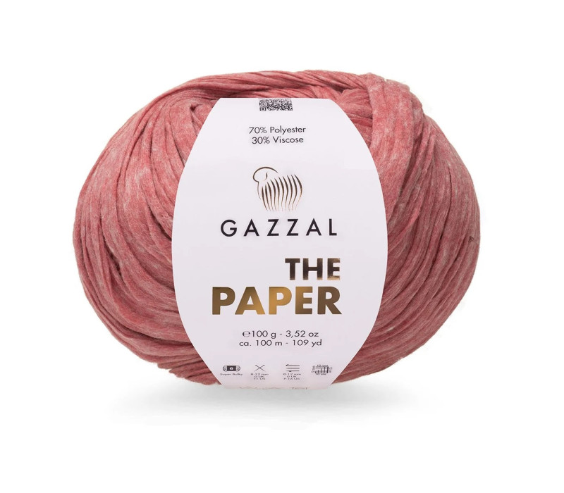 Пряжа Gazzal The Paper 3968