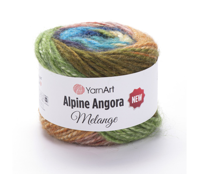 Пряжа YarnArt Alpine Angora Melange New 6404