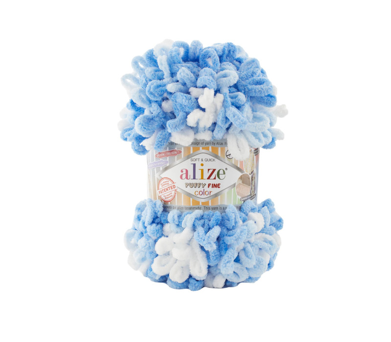 Пряжа Alize Puffy Fine Color 6371