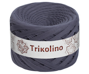Пряжа трикотажная 7-9 мм "Trikolino" 100м. Антрацит