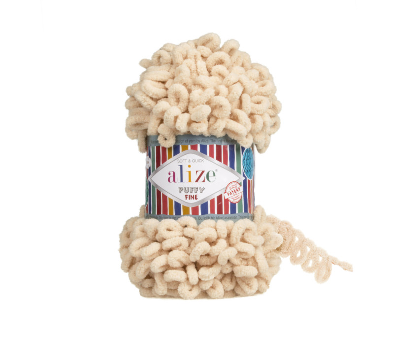 Пряжа Alize Puffy Fine 310 Пряжа Alize Puffy Fine 310