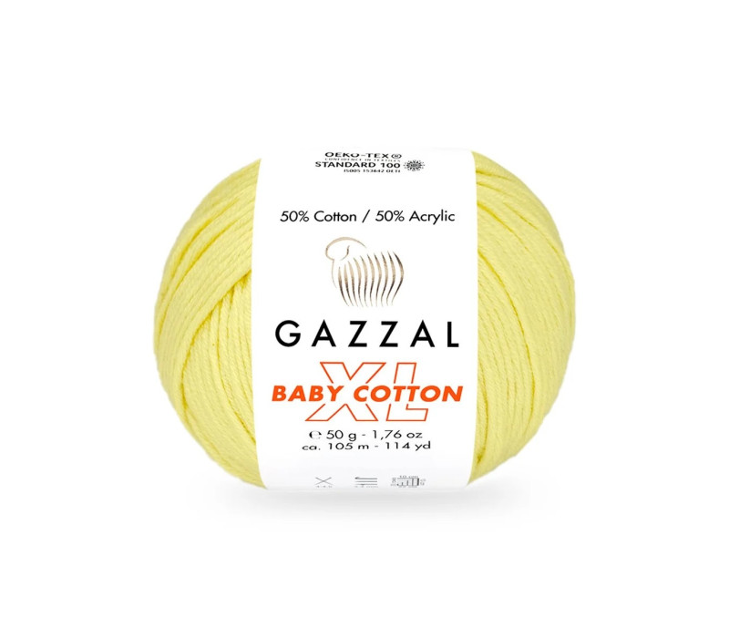 Пряжа Gazzal BabyCotton XL 3413