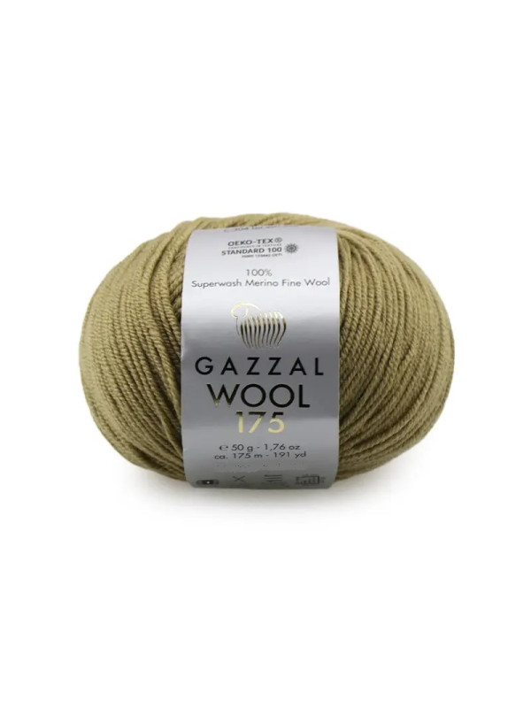 Пряжа Gazzal Wool 175 308