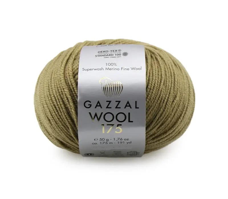 Пряжа Gazzal Wool 175 308