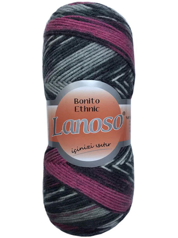 Пряжа Lanoso Bonito Ethnic 1204