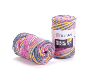 Пряжа YarnArt Macrame Cord 3mm VR 913