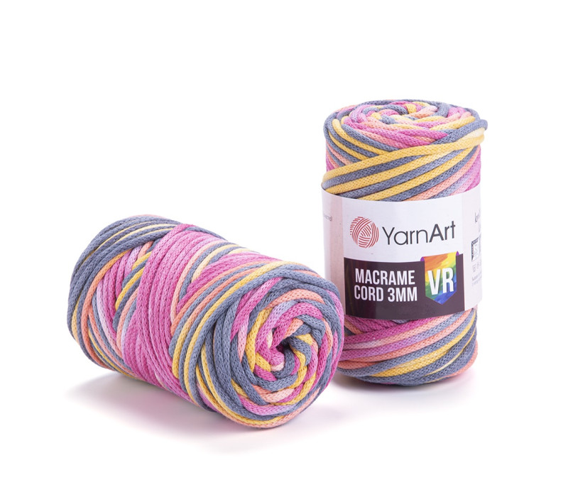 Пряжа YarnArt Macrame Cord 3mm VR 913