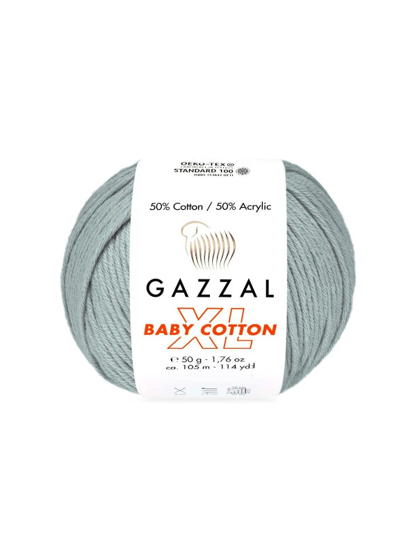 Пряжа Gazzal BabyCotton XL 3430